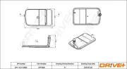 Hydraulikfiltersatz, Automatikgetriebe Dr!ve+ DP1110.14.0006