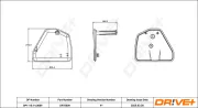 Hydraulikfiltersatz, Automatikgetriebe Dr!ve+ DP1110.14.0009