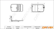 Hydraulikfiltersatz, Automatikgetriebe Dr!ve+ DP1110.14.0016