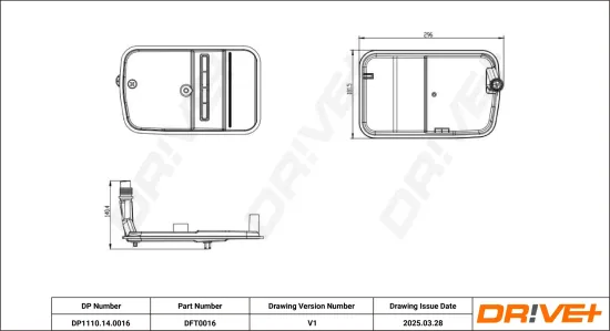 Hydraulikfiltersatz, Automatikgetriebe Dr!ve+ DP1110.14.0016 Bild Hydraulikfiltersatz, Automatikgetriebe Dr!ve+ DP1110.14.0016