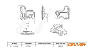 Hydraulikfilter, Automatikgetriebe Dr!ve+ DP1110.14.0021