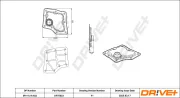 Hydraulikfilter, Automatikgetriebe Dr!ve+ DP1110.14.0023