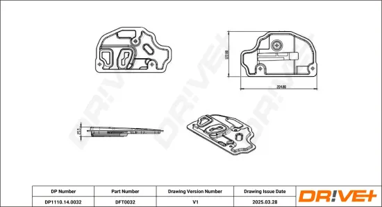 Hydraulikfiltersatz, Automatikgetriebe Dr!ve+ DP1110.14.0032 Bild Hydraulikfiltersatz, Automatikgetriebe Dr!ve+ DP1110.14.0032