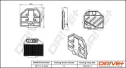 Hydraulikfilter, Automatikgetriebe Dr!ve+ DP1110.14.0038