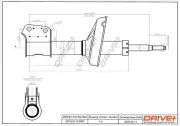 Stoßdämpfer Dr!ve+ DP1610.10.0007