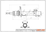 Stoßdämpfer Dr!ve+ DP1610.10.0011