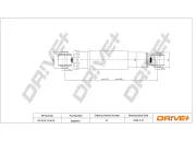 Stoßdämpfer Hinterachse Dr!ve+ DP1610.10.0019