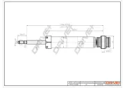 Stoßdämpfer Hinterachse Dr!ve+ DP1610.10.0059