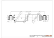 Stoßdämpfer Hinterachse Dr!ve+ DP1610.10.0095