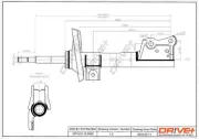 Stoßdämpfer Dr!ve+ DP1610.10.0099