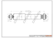Stoßdämpfer Hinterachse Dr!ve+ DP1610.10.0143