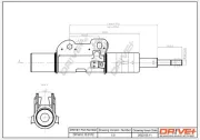 Stoßdämpfer Dr!ve+ DP1610.10.0172