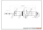 Stoßdämpfer Dr!ve+ DP1610.10.0173