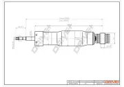 Stoßdämpfer Dr!ve+ DP1610.10.0216