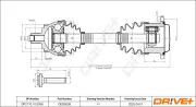 Antriebswelle Dr!ve+ DP2110.10.0038