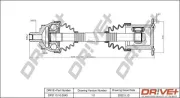 Antriebswelle Dr!ve+ DP2110.10.0043