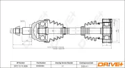 Antriebswelle Dr!ve+ DP2110.10.0089