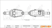 Antriebswelle Vorderachse links Dr!ve+ DP2110.10.0113