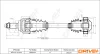Antriebswelle Hinterachse links Hinterachse rechts Dr!ve+ DP2110.10.0124