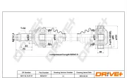 Antriebswelle Hinterachse links Hinterachse rechts DR!VE+ DP2110.10.0137
