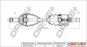 Antriebswelle Dr!ve+ DP2110.10.0216