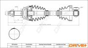 Antriebswelle Vorderachse rechts Dr!ve+ DP2110.10.0332