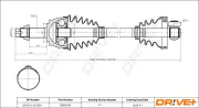 Antriebswelle Vorderachse links Dr!ve+ DP2110.10.0336