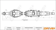 Antriebswelle Dr!ve+ DP2110.10.0359