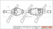 Antriebswelle Vorderachse links Dr!ve+ DP2110.10.0362