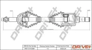 Antriebswelle Vorderachse links Dr!ve+ DP2110.10.0364