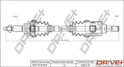 Antriebswelle Dr!ve+ DP2110.10.0472