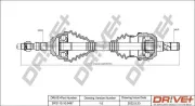 Antriebswelle Dr!ve+ DP2110.10.0497