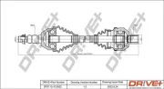 Antriebswelle Dr!ve+ DP2110.10.0522