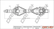 Antriebswelle Dr!ve+ DP2110.10.0533