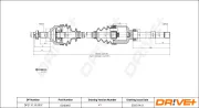 Antriebswelle Dr!ve+ DP2110.10.0607