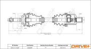 Antriebswelle Dr!ve+ DP2110.10.0647