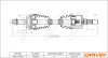 Antriebswelle Vorderachse links Dr!ve+ DP2110.10.0650