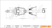 Antriebswelle Dr!ve+ DP2110.10.0773