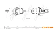 Antriebswelle Dr!ve+ DP2110.10.0795