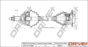 Antriebswelle Dr!ve+ DP2110.10.0888