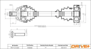 Antriebswelle Dr!ve+ DP2110.10.0932