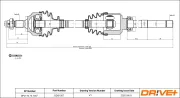 Antriebswelle Dr!ve+ DP2110.10.1007