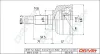 Gelenksatz, Antriebswelle Dr!ve+ DP2110.10.1076
