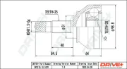 Gelenksatz, Antriebswelle Dr!ve+ DP2110.10.1079