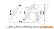 Gelenksatz, Antriebswelle Vorderachse links Vorderachse rechts radseitig DR!VE+ DP2110.10.1116