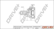 Gelenksatz, Antriebswelle Dr!ve+ DP2110.10.1216