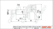 Gelenksatz, Antriebswelle Dr!ve+ DP2110.10.1244