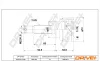 Gelenksatz, Antriebswelle Vorderachse links Vorderachse rechts radseitig DR!VE+ DP2110.10.1261 Bild Gelenksatz, Antriebswelle Vorderachse links Vorderachse rechts radseitig DR!VE+ DP2110.10.1261