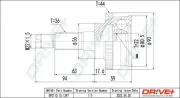 Gelenksatz, Antriebswelle Dr!ve+ DP2110.10.1297