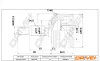 Gelenksatz, Antriebswelle DR!VE+ DP2110.10.1313 Bild Gelenksatz, Antriebswelle DR!VE+ DP2110.10.1313